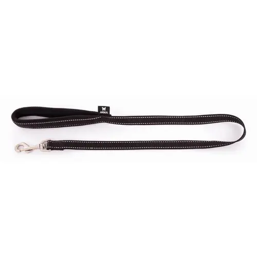 Laisse Neo+ pour chien coloris noir 2x100 cm