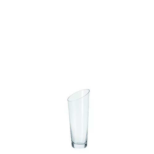 Vase en verre transparent Dynamic - H 30 cm