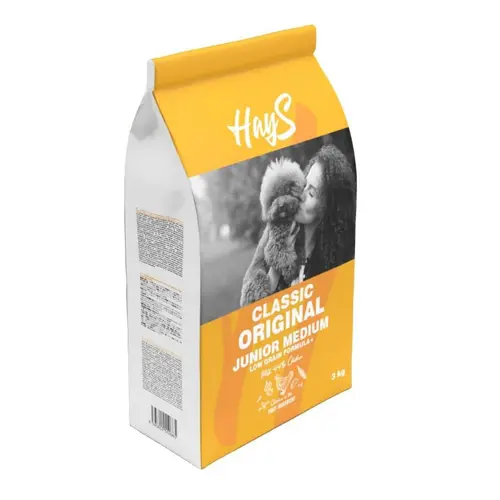 Croquette pour le chiot de taille de taille moyenne au poulet Hays Classic - 3 kg