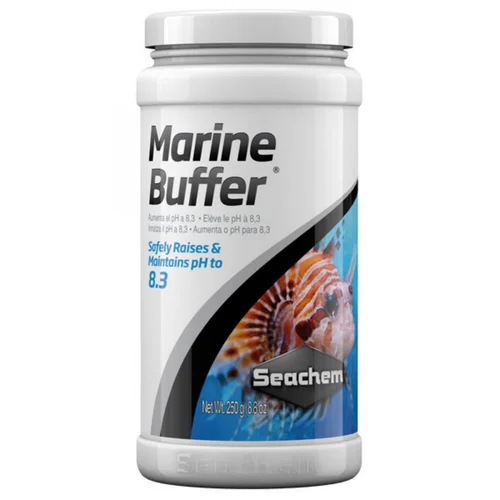Additif pour aquarium marine buffer, contenance 250g - SEACHEM