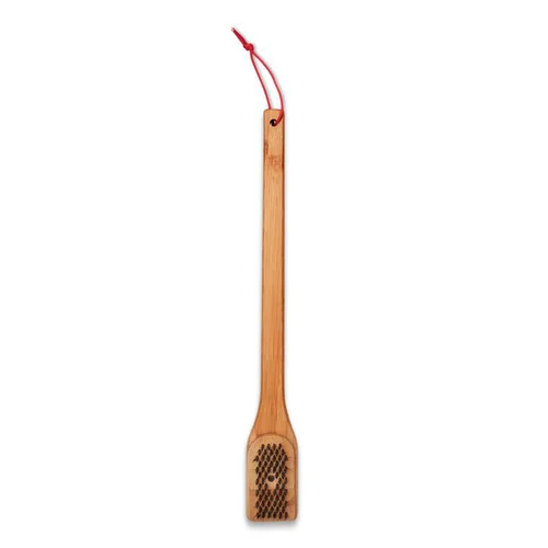 Brosse de nettoyage en bambou pour barbecue Weber - 46 cm