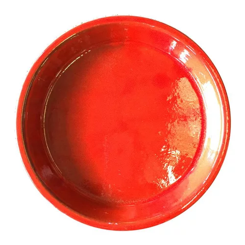 Soucoupe Les Poteries d'Albi coloris soleil couchant - Ø 30 cm