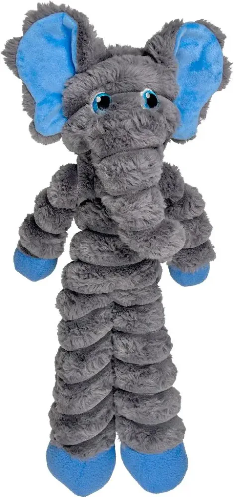 Peluche pour chien éléphant Kong coloris gris - 36 x 9 x 49,5 cm