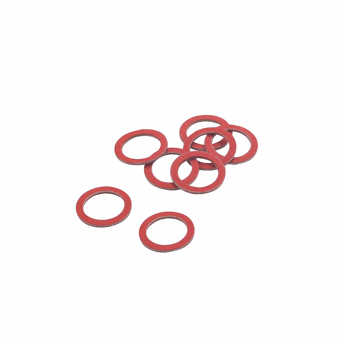 8 joints plat fibre rouge intérieur raccord Nyon et Thiebault 20 × 27mm