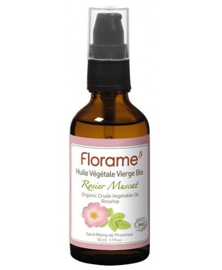 Florame Huile Rose Musquée Bio 50 ml