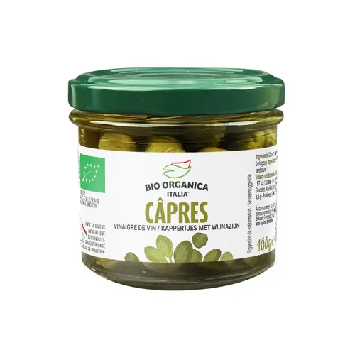 Câpres bio au vinaigre Organica - 100 g