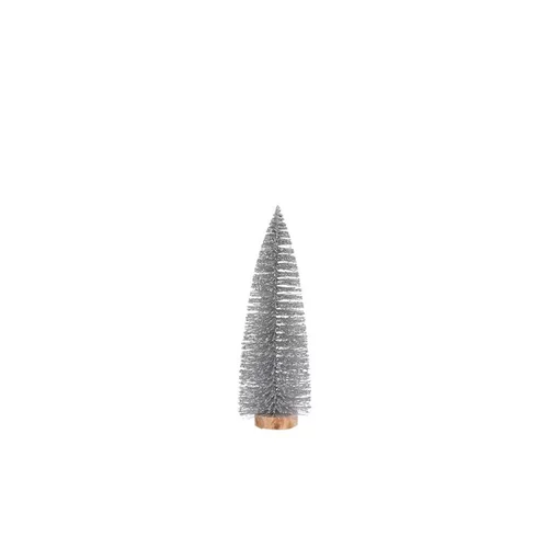 Arbre argent décoratif - Ø 10 cm