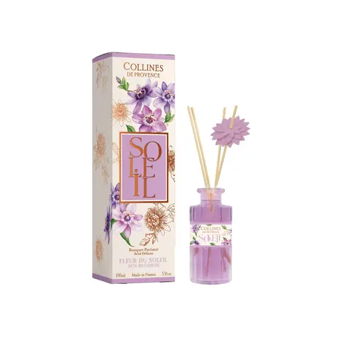 Bouquet parfumé senteur Fleur du soleil Collines de Provence - 100 ml