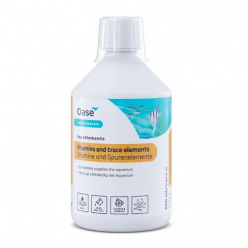 Complément alimentaire vitamines et oligo-éléments, OASE AQUARIUM Aquaelements - 500ml