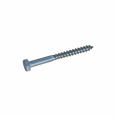 Visserie, boulonnerie et clouterie – 4 tirefonds tête hexagonale inox Class'Inox A2 Ø8 x 80 mm