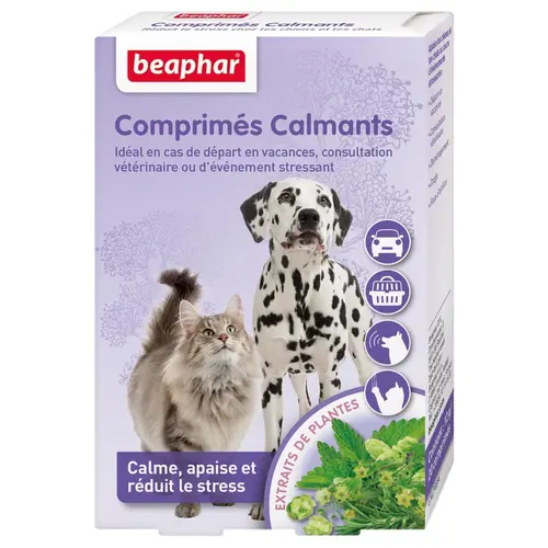 Comprimés calmants pour chiens et chats x 20