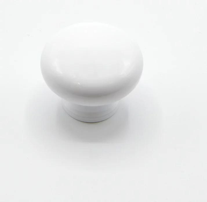 Bouton de meuble en résine polidur Haute resistance D 32 mm Blanc – Réf. BWHYNLPMK1432850645