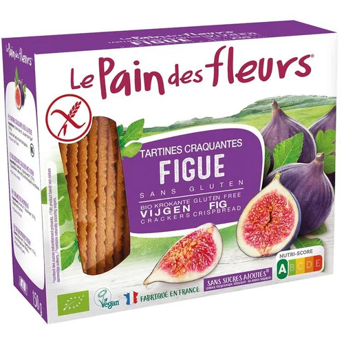Tartines craquantes figue 150 g PAIN DES FLEURS