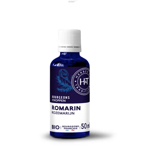 Complément alimentaire gemmo macérat romarin bio Herbes et Traditions - 50 ml