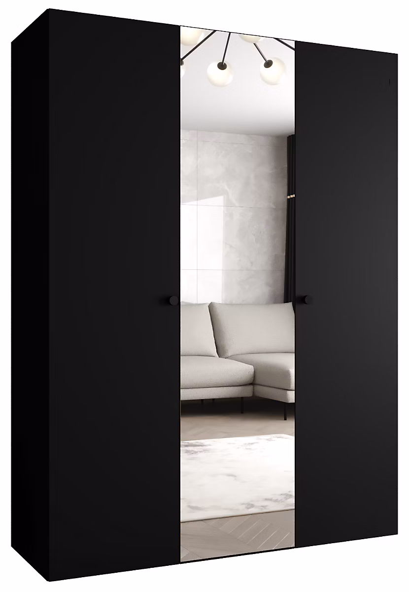 Armoire Parma 2 a portes battantes H. 202 x L.150 x P. 52 – 3 portes