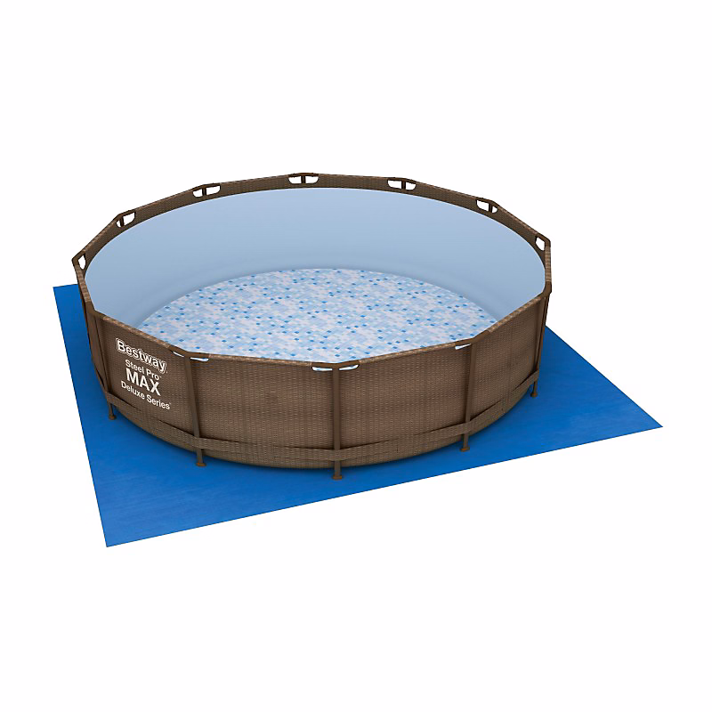 Bestway Tapis de sol pour piscine hors sol et spa gonflable 366 cm | Spa