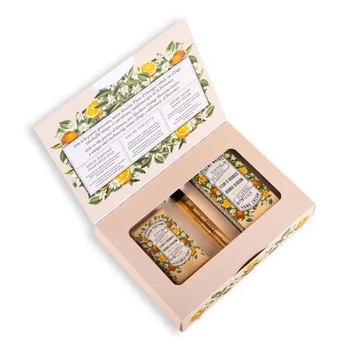 Coffret découverte fleur d’oranger Panier des Sens - les 3 pièces