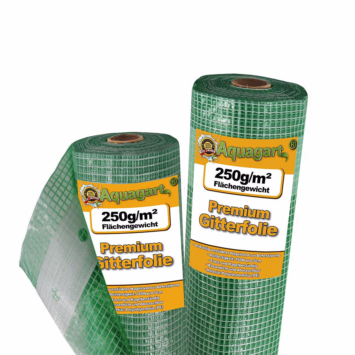 28 m film grillagé – film de jardin, film de serre, film de couche froide, 1,5 m Aquagart