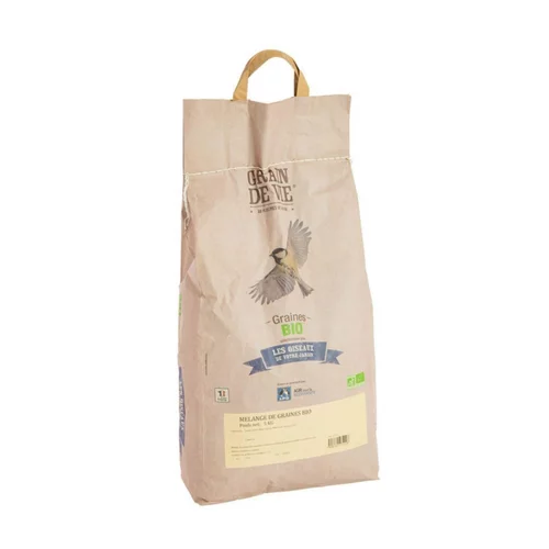 Mélange de graines bio pour oiseaux Grain de vie - 5kg