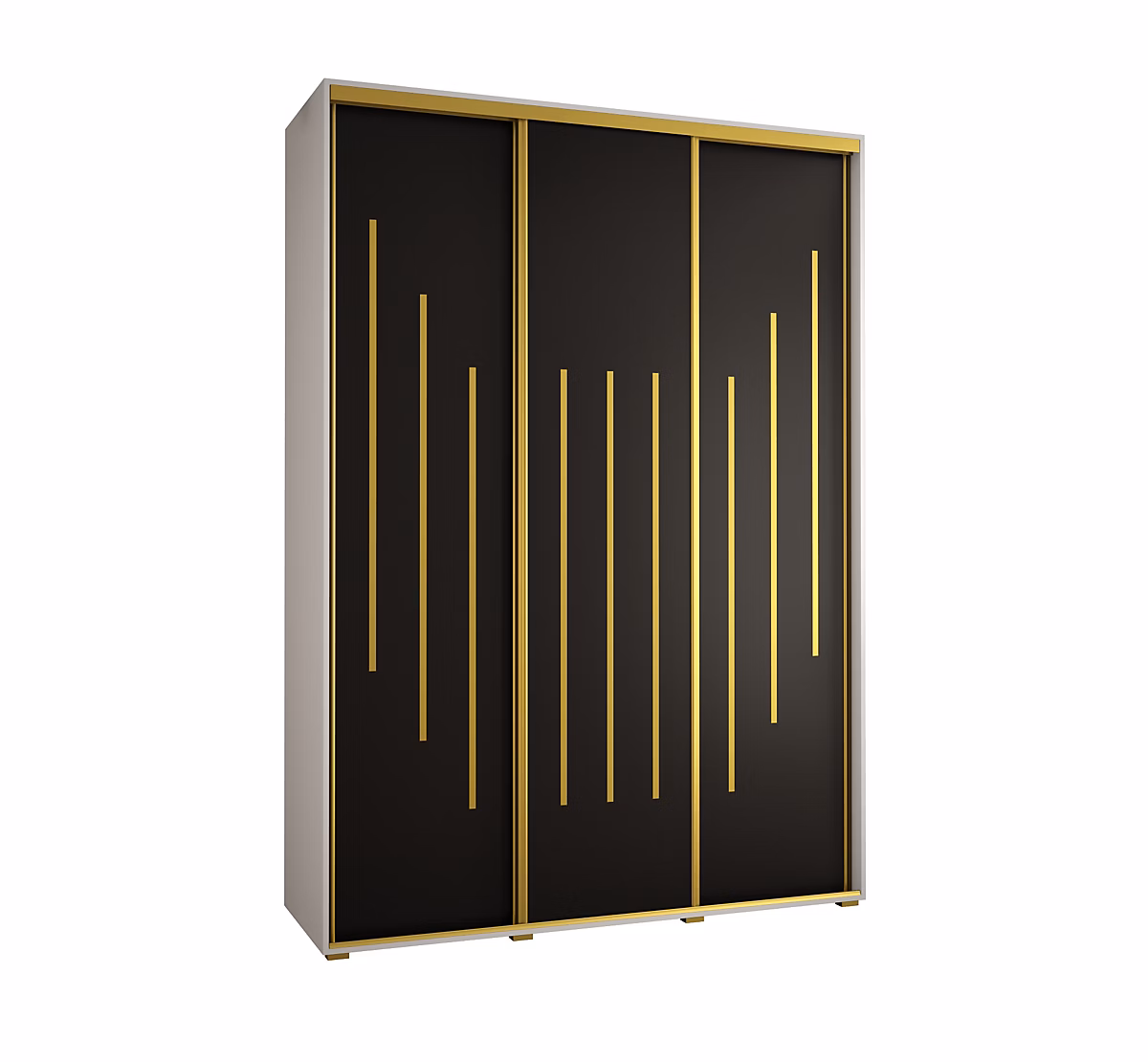 Armoire Davos 8 a portes coulissantes H. 235 – 2 x L. 180 x P. 45 3 portes