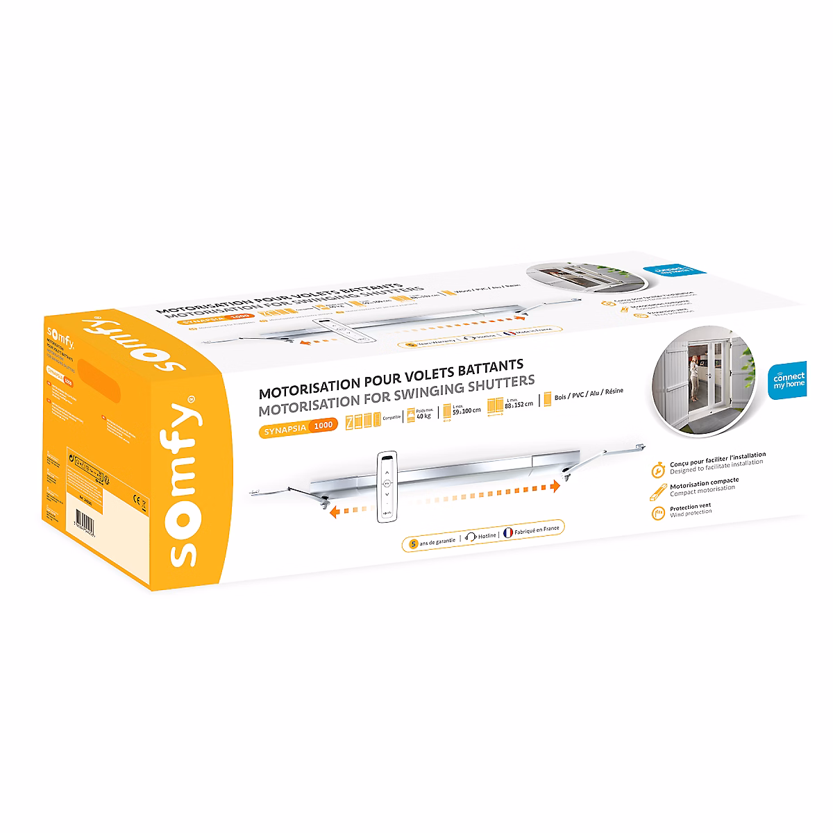Kit de motorisation pour volets battants Synapsia 1000 – Somfy