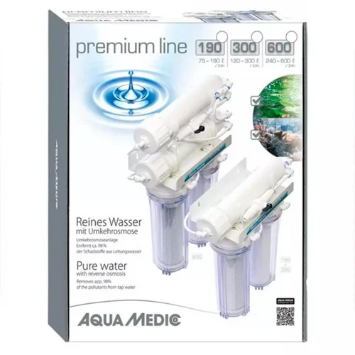 Osmoseur premium line, système d'osmose inverse, 75 à 190L - AQUA MEDIC