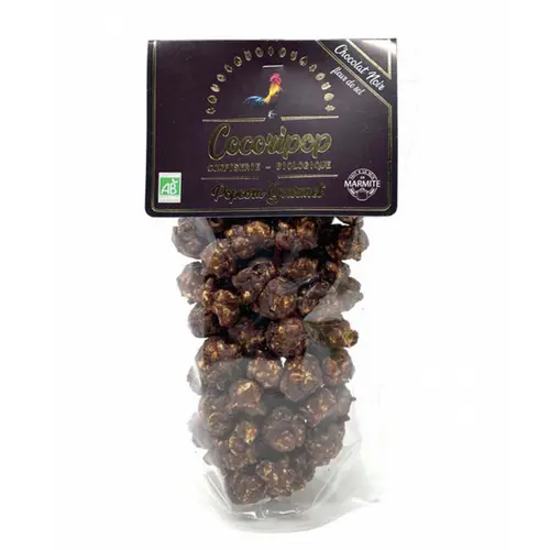 Popcorn chocolat noir et fleur de sel bio Cocoripop - 80 g