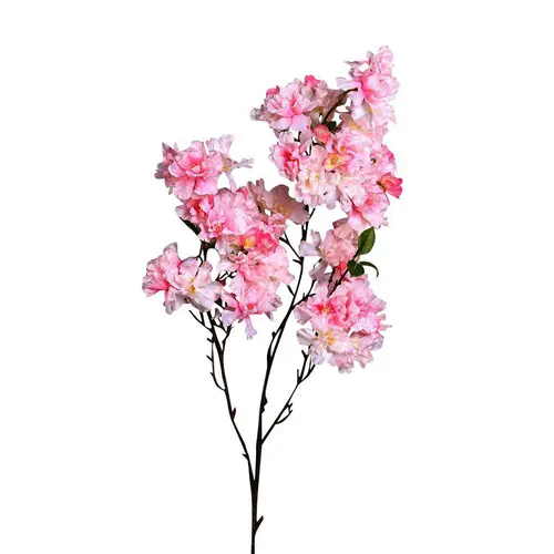 Branche artificielle de cerisier branche coloris rose - 106 cm