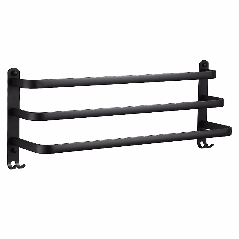 50CM Porte Serviette Salle de Bain – Porte Serviette Murale, Porte Serviette sur Pied Accessoire
