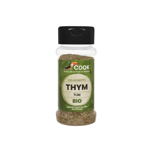 Feuilles de thym bio en pot de 15 g