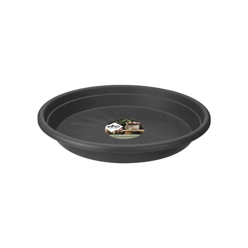 Soucoupe Ronde couleur anthracite - Ø 17x2.6 cm