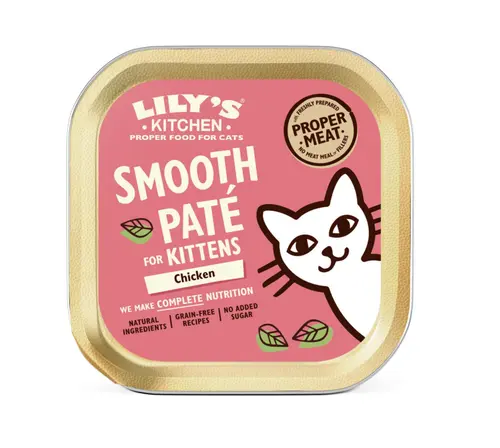 Terrine au poulet pour chaton Lily’s Kitchen - 85 g