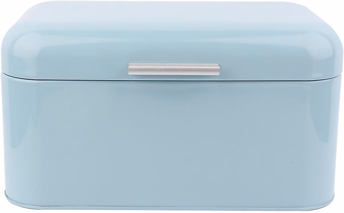 Boîte à Pain Rétro – 12 × 7,1 × 6,3 cm bleu
