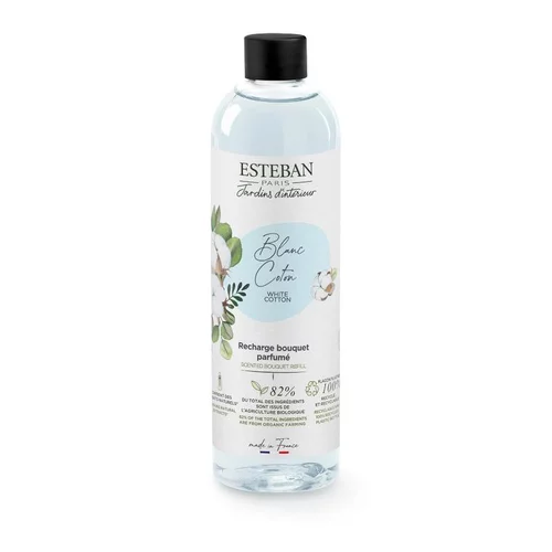 Recharge Blanc coton pour bouquets parfumés Esteban - 250 ml