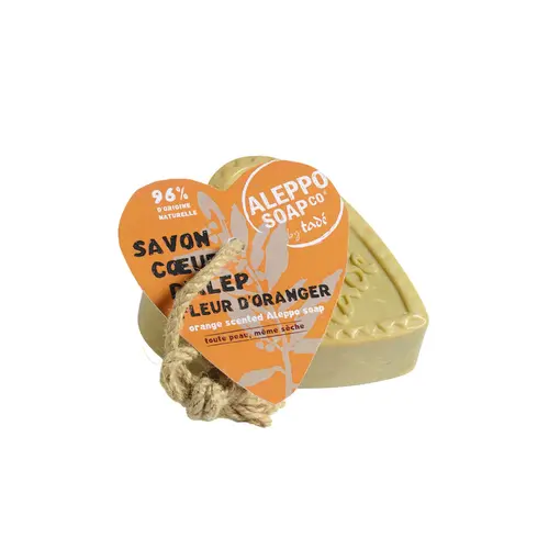 Savon cœur parfum fleur d’oranger Tadé Méditerranée - 150 g