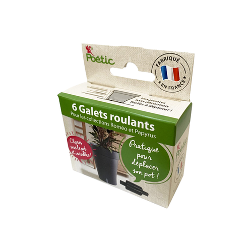 GALETS ROULANTS X6 POÉTIC®