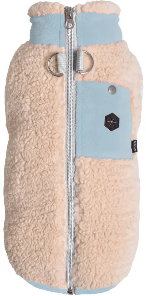Pull pour chien coloris bleu Bobby Alpaga - Taille 32S