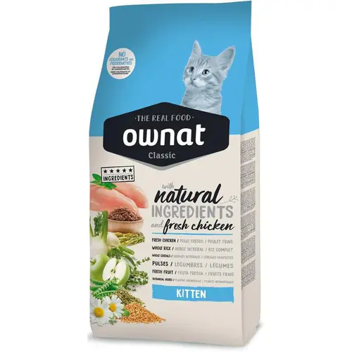 Croquette pour chaton Classic Ownat - 1,5 kg