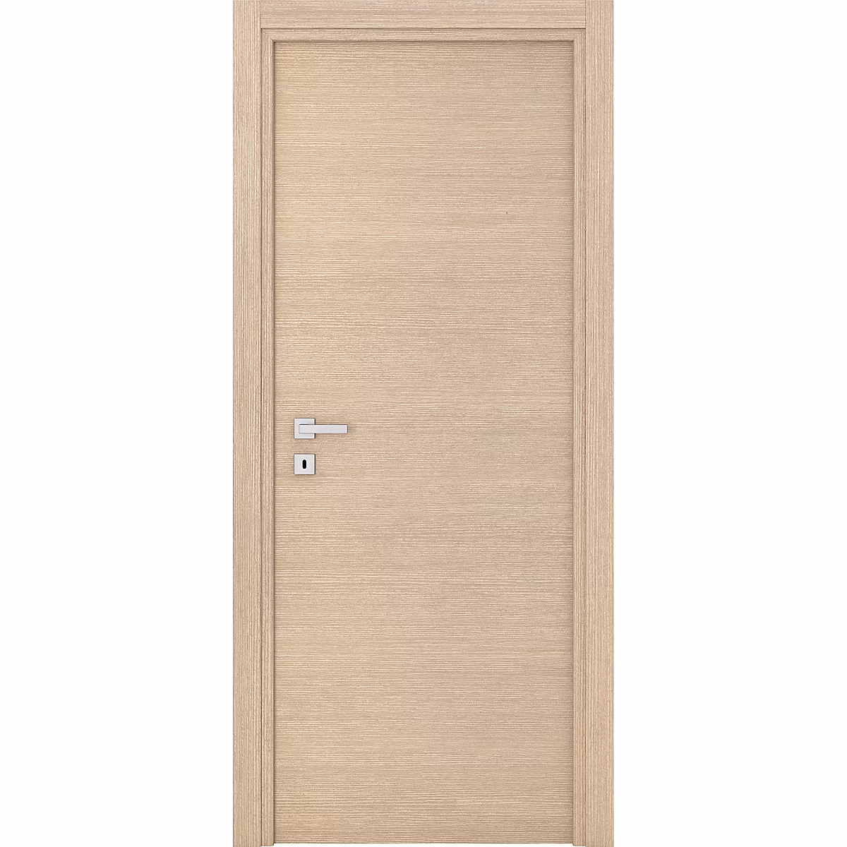 Bloc – porte Summa bois naturel H.204 x l.83 | poussant droit