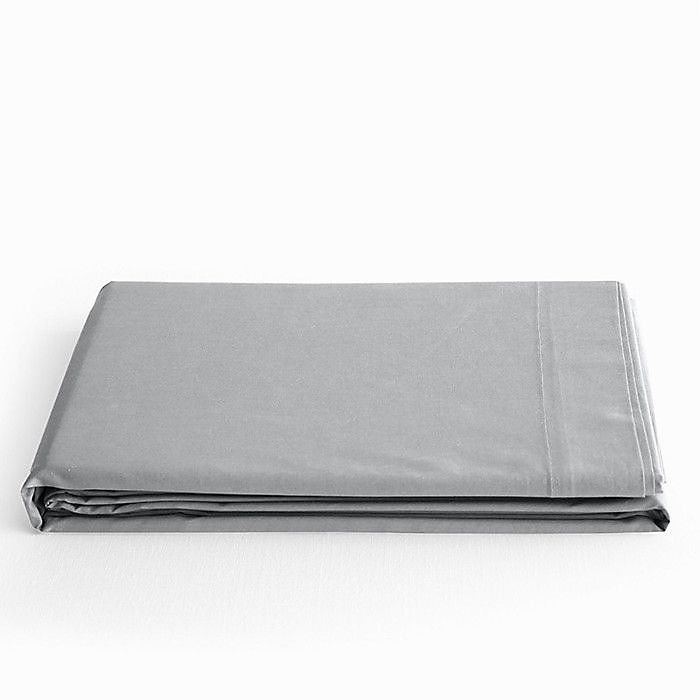 Drap plat Coton Pur Prémium 240 × 300 cm blanc