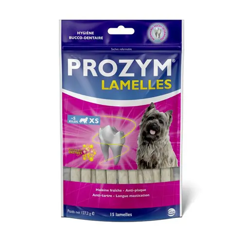 Lamelles pour chien x 15 - sachet de 13 g