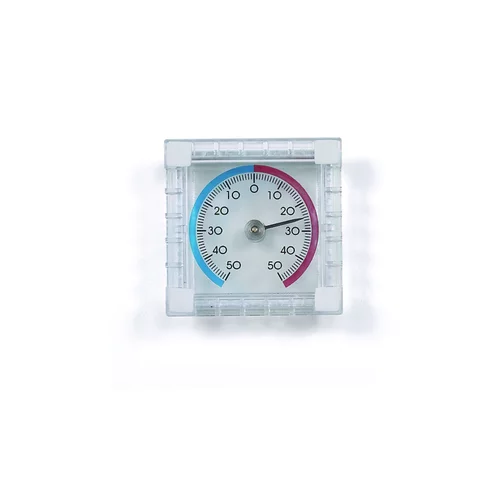 Thermomètre en plastique pour fenêtre de 7,5 cm