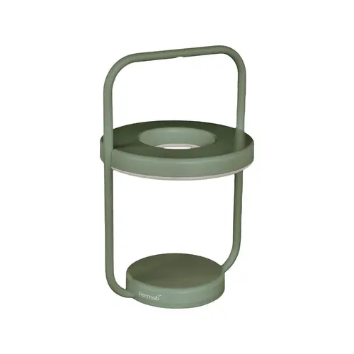Lampe Ulli monochrome coloris vert cactus en alumimium Fermob - Ø 18 x 30 cm