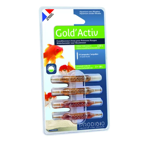 Conditionneur d’eau gold'activ nano en ampoule x 4