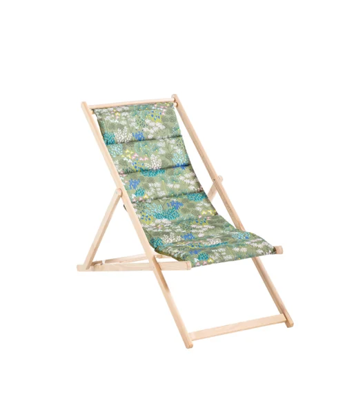 Chilienne matelassée Serenea en coton Jardin privé - 127 x 56 x 3,5 cm