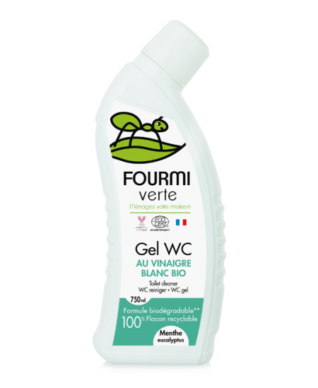 La Fourmi Verte - Gel WC parfum Menthe et Eucalyptus - 750 ml