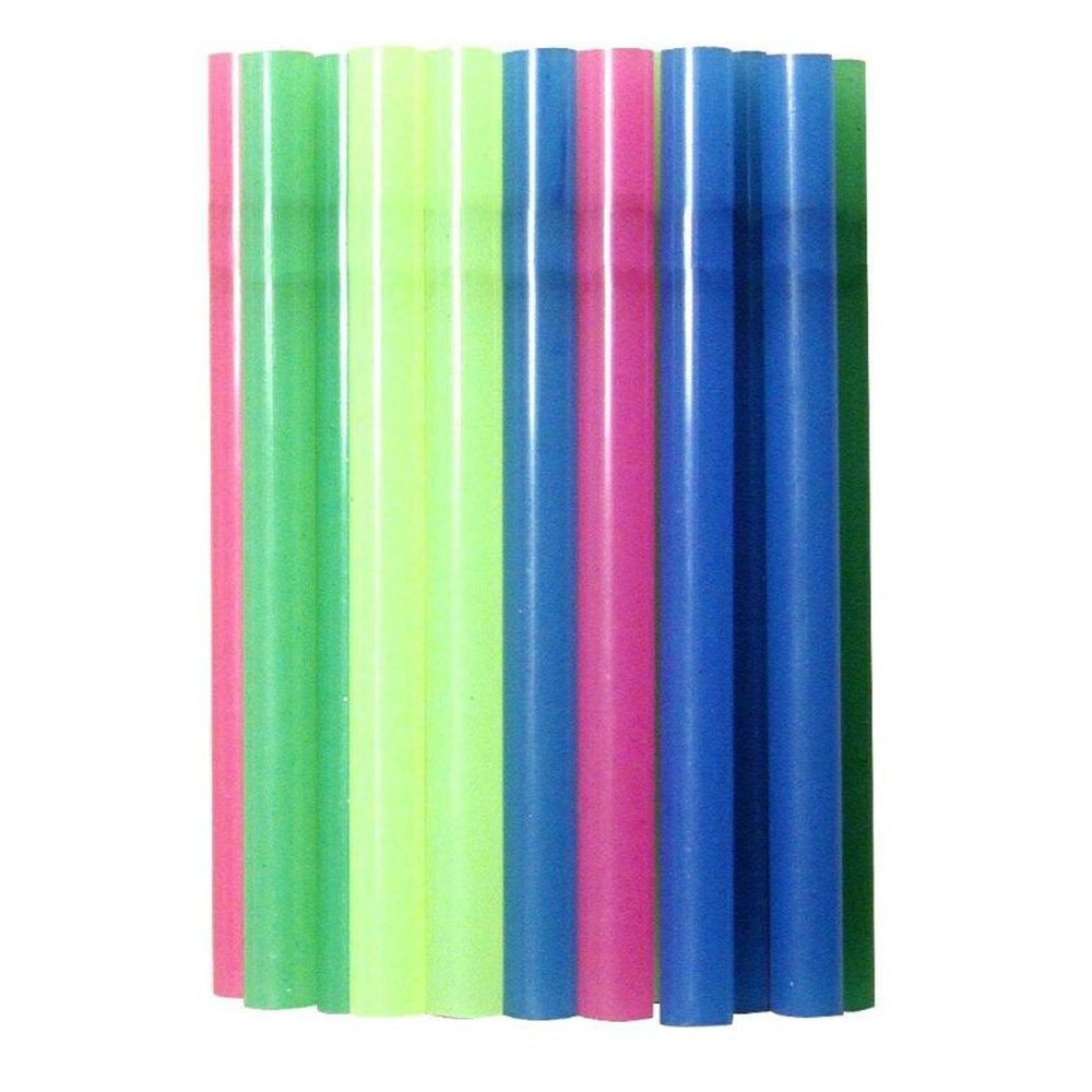 MAXICRAFT 20 bâtons de colle fluorescente Ø 8 mm – Matériel de jardin