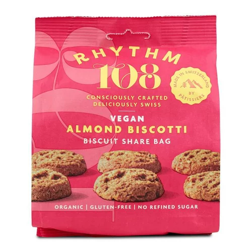 Biscuits croquants bio amande Rythm 108 - 135 g