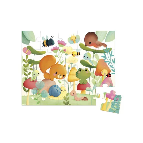 Puzzle Janod Les compagnons du jardin - 20 pièces