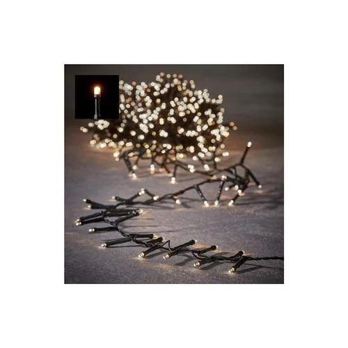 Guirlande lumineuse LED à lumière animée blanc chaud sur secteur - 7,4 m